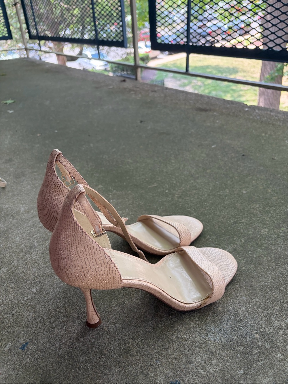 Vince Camuto Blush D'Orsay High Heels
